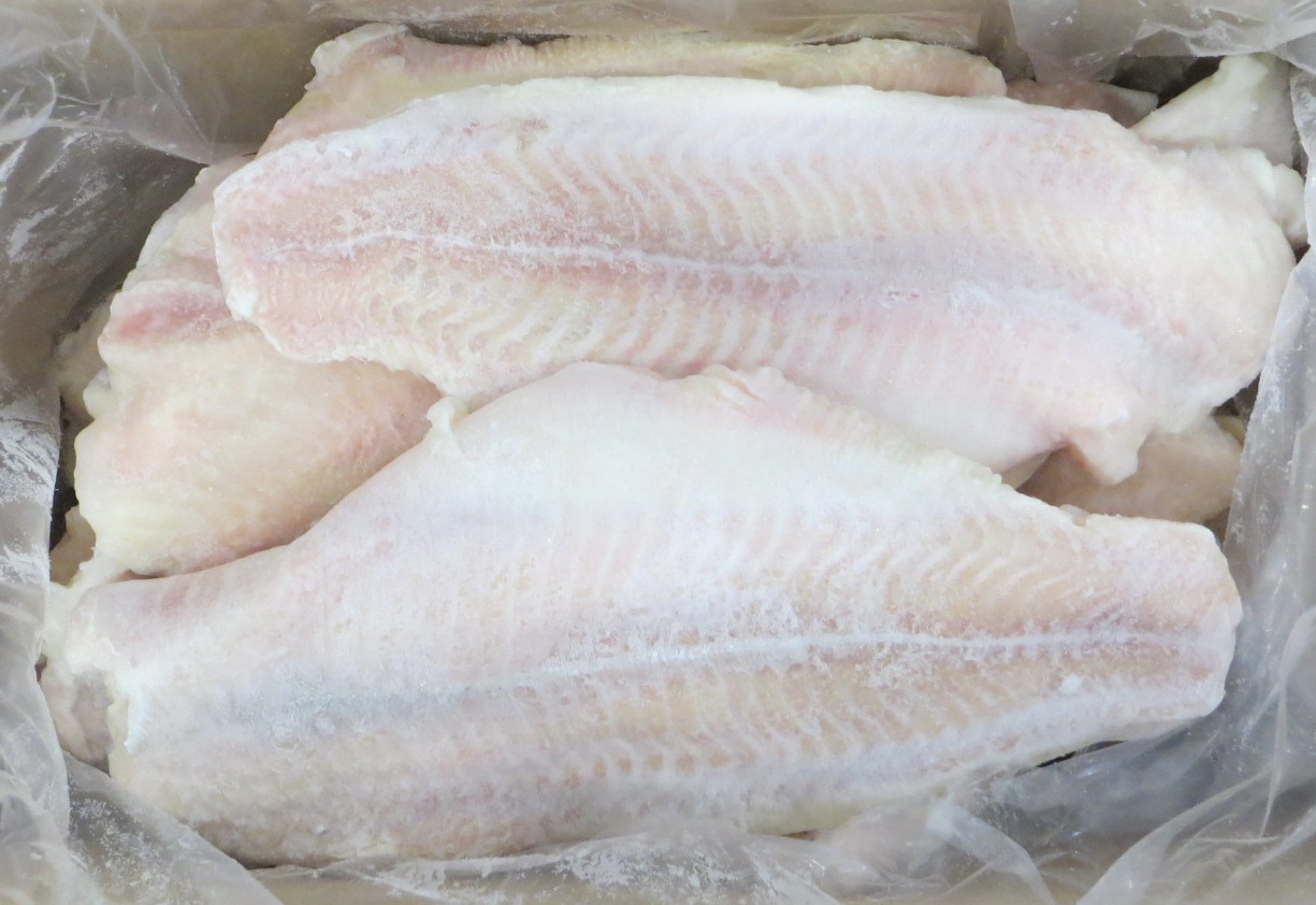 Pangasius fillets (white, pink)