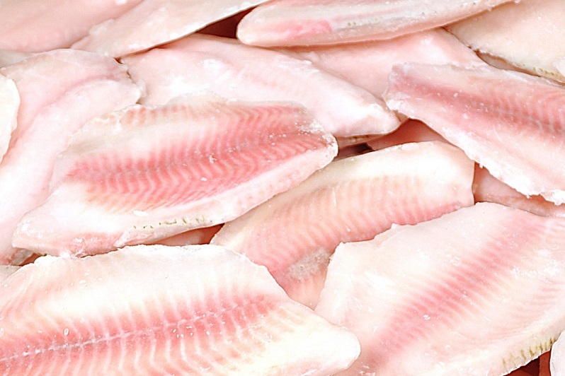 Tilapia fillets skinless (30% glaze)